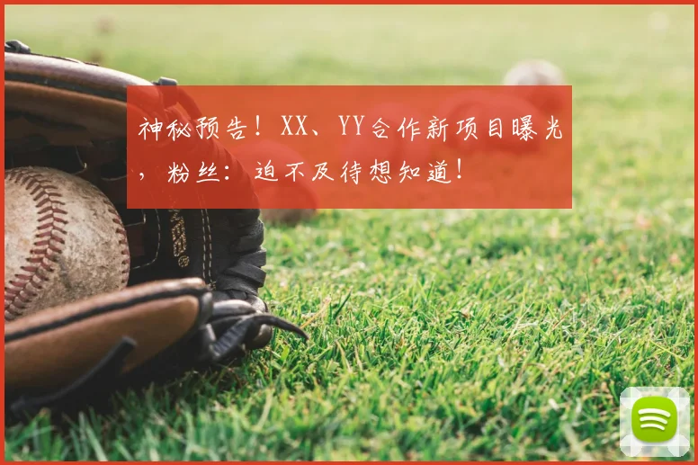 神秘预告！XX、YY合作新项目曝光，粉丝：迫不及待想知道！